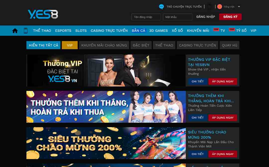 Sân chơi yes8 là thương hiệu nhà cái trực tuyến hàng đầu khu vực Châu Á